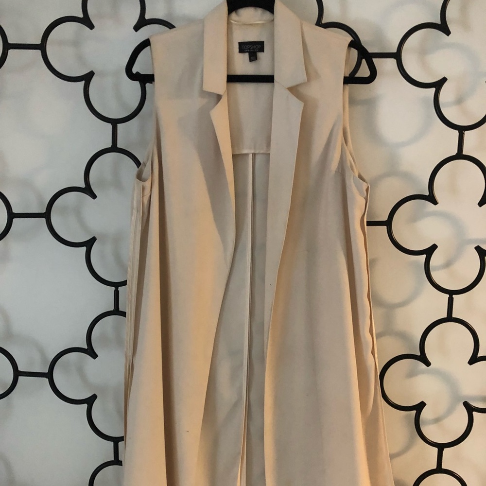 TopShop Open Cardigan Vest